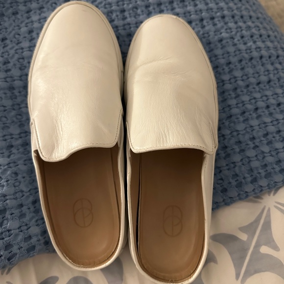 Porte & Paire White Backless Slip on Sneakers (exclusive to Net a Porter) - Picture 14 of 16